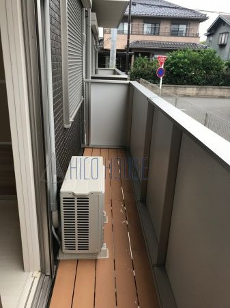 プランドールⅠのバルコニー