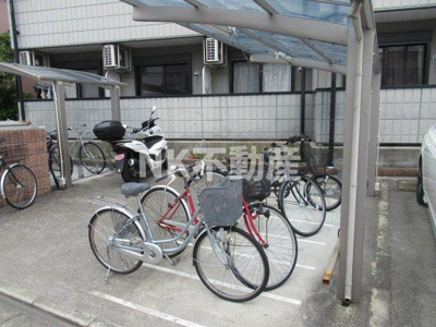 【その他共用部分】 | エムズコンフォート（長瀬賃貸） | 駐輪場です