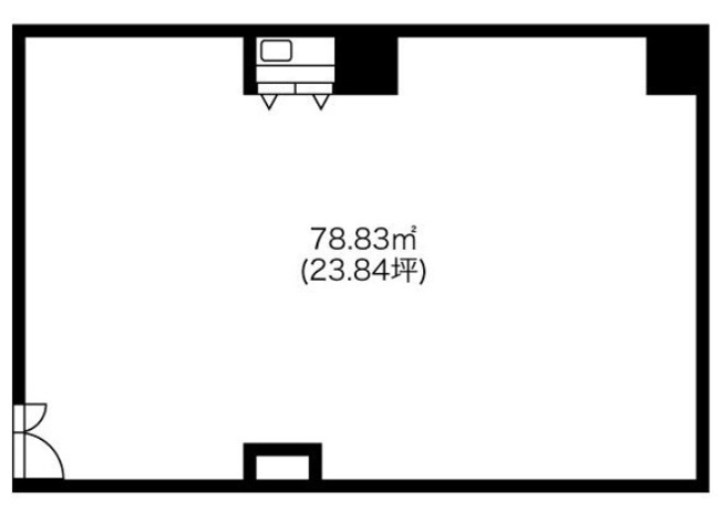 【間取り】 | 中村区名駅５丁目貸事務所A
