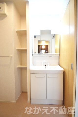 【洗面所】 | 広い洗面スペース