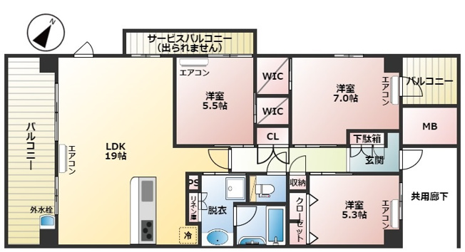 【間取り】 | ウィザースレジデンス袖ケ浦