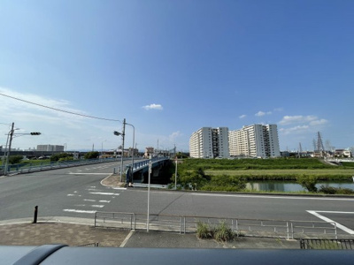 【展望】 | クリエオーレ南江口 | ２階のバルコニーからの眺めです。