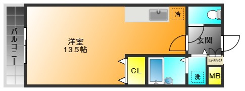 アザレアハイツ和泉野の間取り