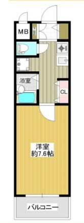 【間取り】 | ジュネーゼ本町西