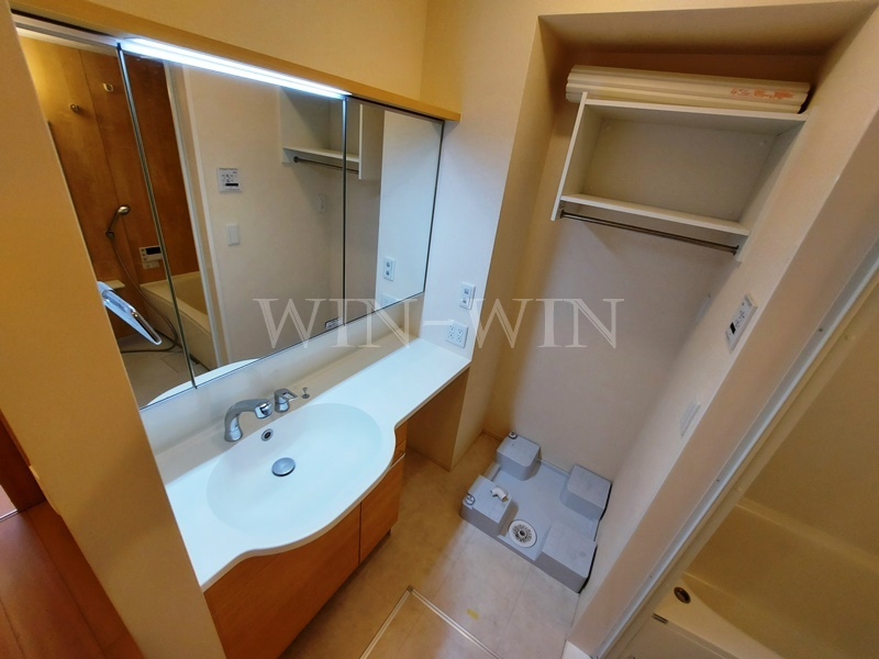 豊橋 ウエスト 1 Aの独立洗面台