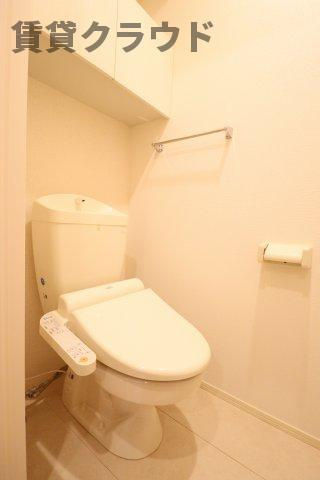 ソフィアクレールBのトイレ|清潔感のあるトイレです