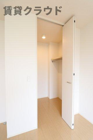 ソフィアクレールBの収納|大好評のウォークインクローゼット完備♪