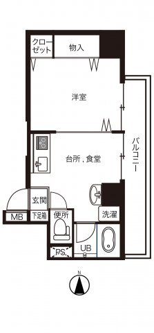【間取り】 | パリ・シャトー本町