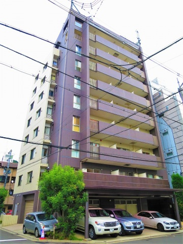 グランガーデン足代新町の外観
