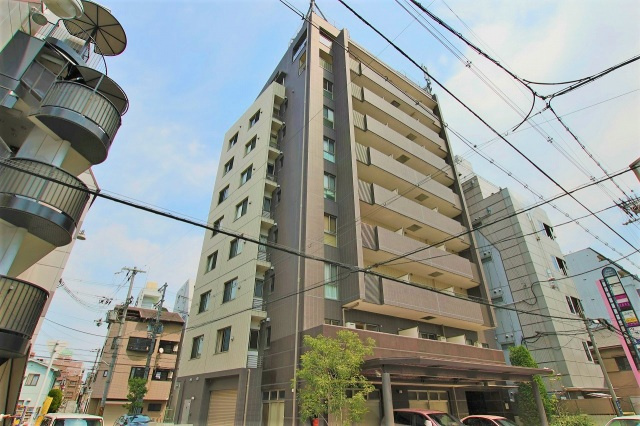 グランガーデン足代新町の外観
