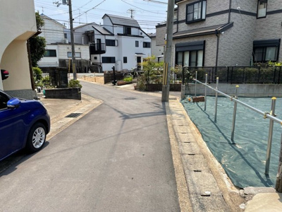 【前面道路含む現地写真】 | 宇治市神明石塚　売土地