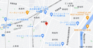 【地図】 | ハーモニーテラス松葉町V