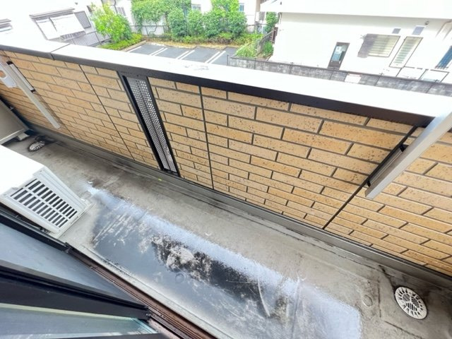 ヴィラクエンティのバルコニー