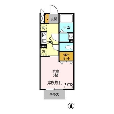 【間取り】 | モナリエM
