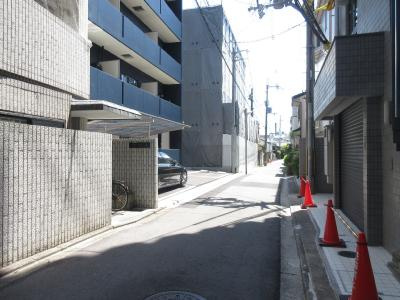 クロール二条の周辺|前面道路