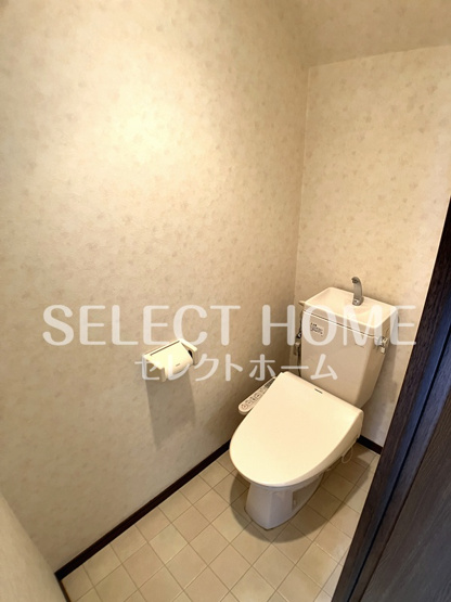 【トイレ】 | ファミール松花Ｂ | 落ち着いた色調のトイレです