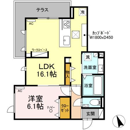 【間取り】 | グランヴェール柱
