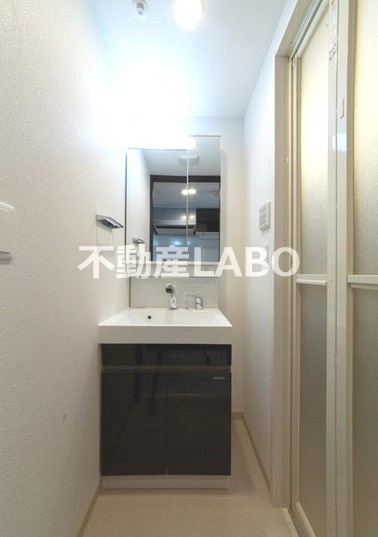 エステムコート難波WEST-SIDEⅥグラッドの独立洗面台