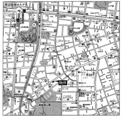 【地図】 | エルスタンザ東綾瀬公園