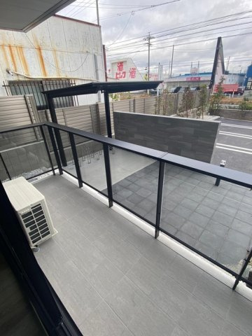 グランヴェール柱のバルコニー