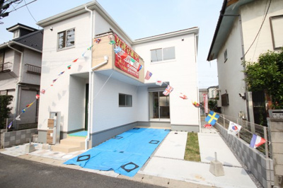 【外観】 | 三郷市戸ヶ崎1棟3290 | 2階建てでカースペース2台