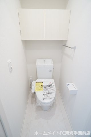 熊本市北区龍田陳内３丁目のアパートのトイレ