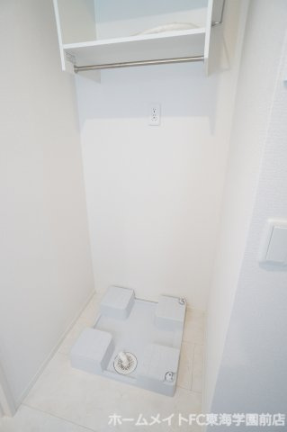 熊本市北区龍田陳内３丁目のアパートの洗面所