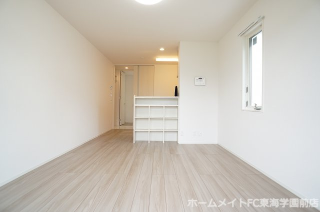 熊本市北区龍田陳内３丁目のアパートの居間・リビング