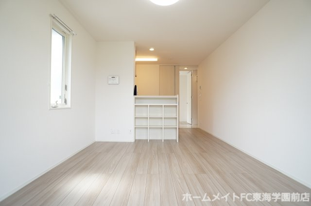熊本市北区龍田陳内３丁目のアパートの居間・リビング