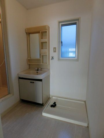 リバティ松本　B棟の洗面所