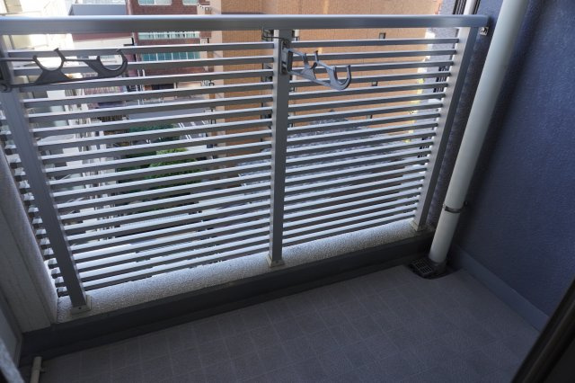 マリオン城西のバルコニー