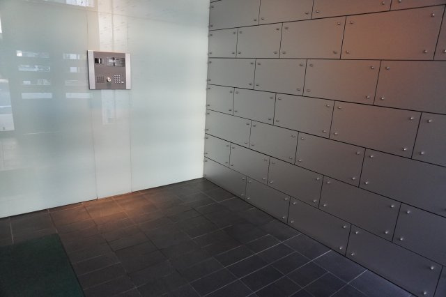 マリオン城西のエントランス