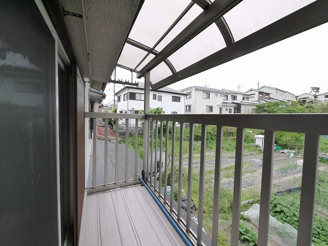 北澤戸建のバルコニー