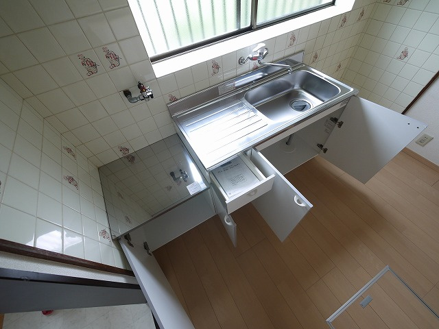 北澤戸建のキッチン