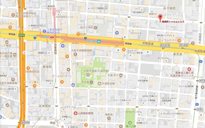 【地図】 | シャルムヒルズ南森町