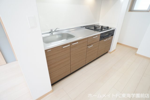 熊本市東区長嶺南４丁目の賃貸マンションのキッチン