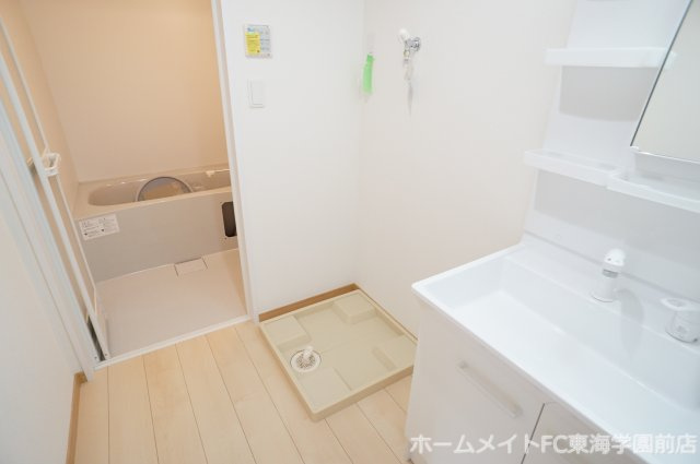 熊本市東区長嶺南４丁目の賃貸マンションの洗面所