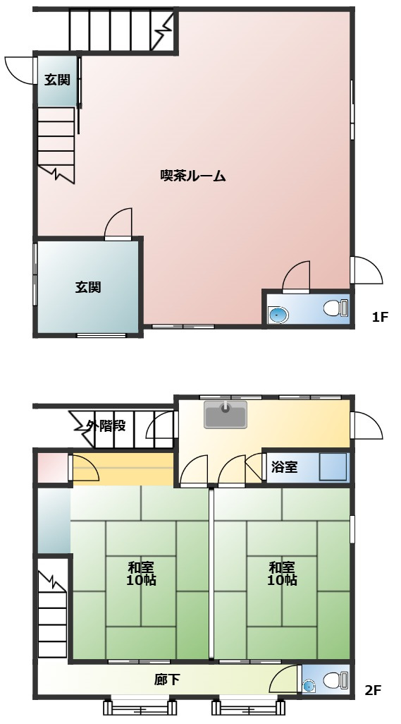 手賀野戸建ての間取り