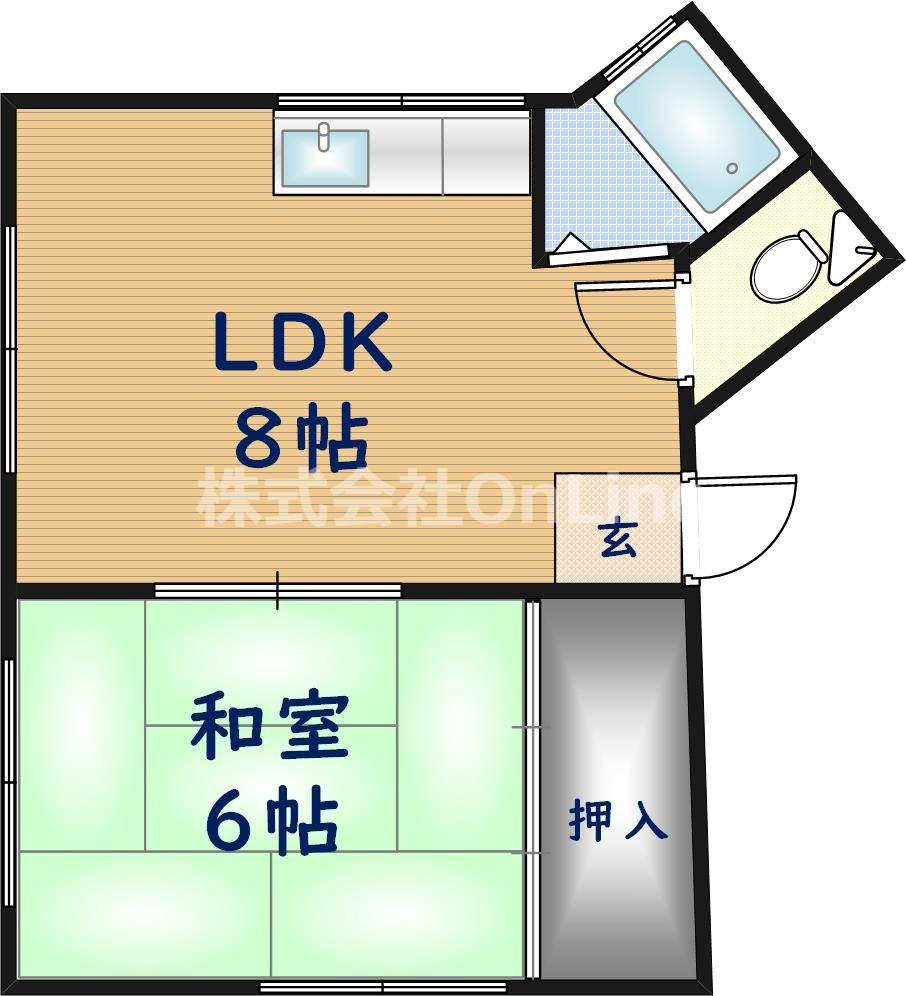 坂下マンションの間取り