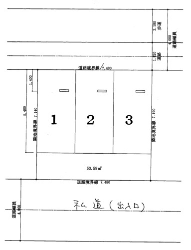 パークＫの区画図