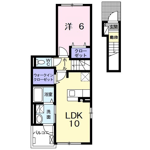 ヴィラヴェント・Ｓ．Ｈの間取り