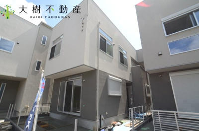 【外観】 | 海老名市柏ヶ谷　新築戸建て　全７棟　【仲介手数料無料】 | 【仲介手数料無料でご紹介可能です】大樹不動産※令和4年5月下旬に撮影