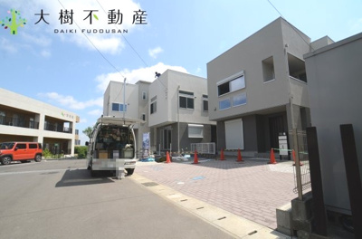 【前面道路含む現地写真】 | 海老名市柏ヶ谷　新築戸建て　全７棟　【仲介手数料無料】 | ※令和4年5月下旬に撮影