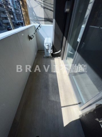 エルディオーネ上町台　BRAVI不動産のバルコニー|【エルディオーネ上町台】落ち着いた時間を過ごせるバルコニーです