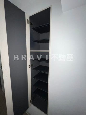 エルディオーネ上町台　BRAVI不動産の収納|【エルディオーネ上町台】シューズボックス