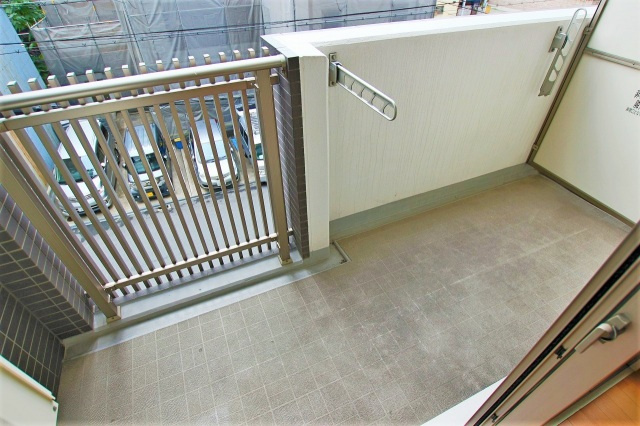 グランガーデン足代新町のバルコニー