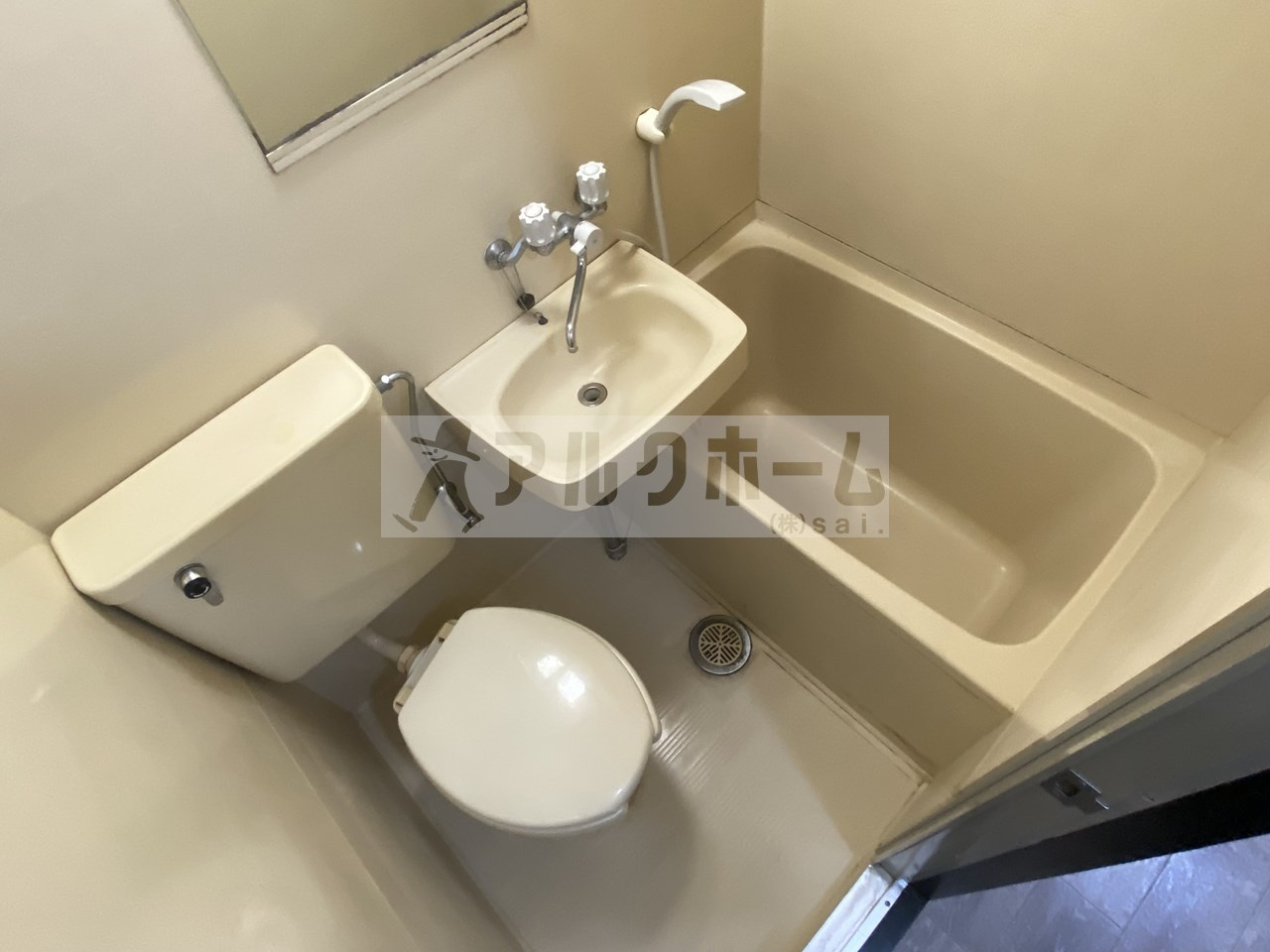 オレンジハウス2の浴室