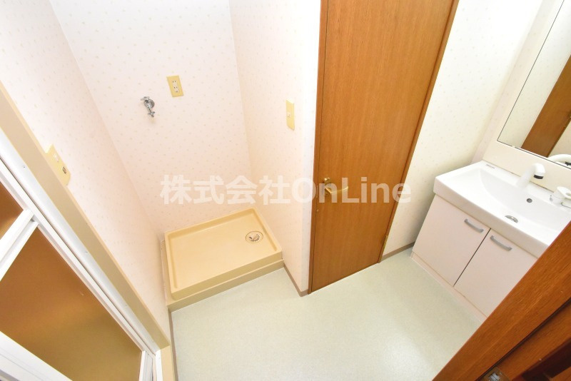 吉田大発マンションの洗面所