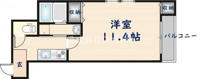 【間取り】 | フジパレス吉田本町Ⅰ番館