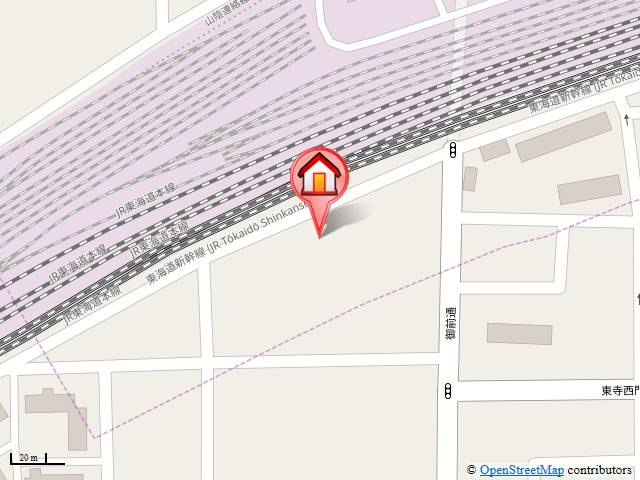 アドバンス京都アリビオの地図